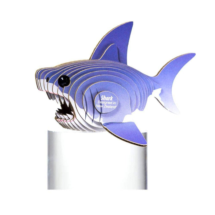 A-ZONE Eugy Shark 3D Cardboard Model Kit- Japan Figure Store - #1 Bring To You The Best Japanese Goods