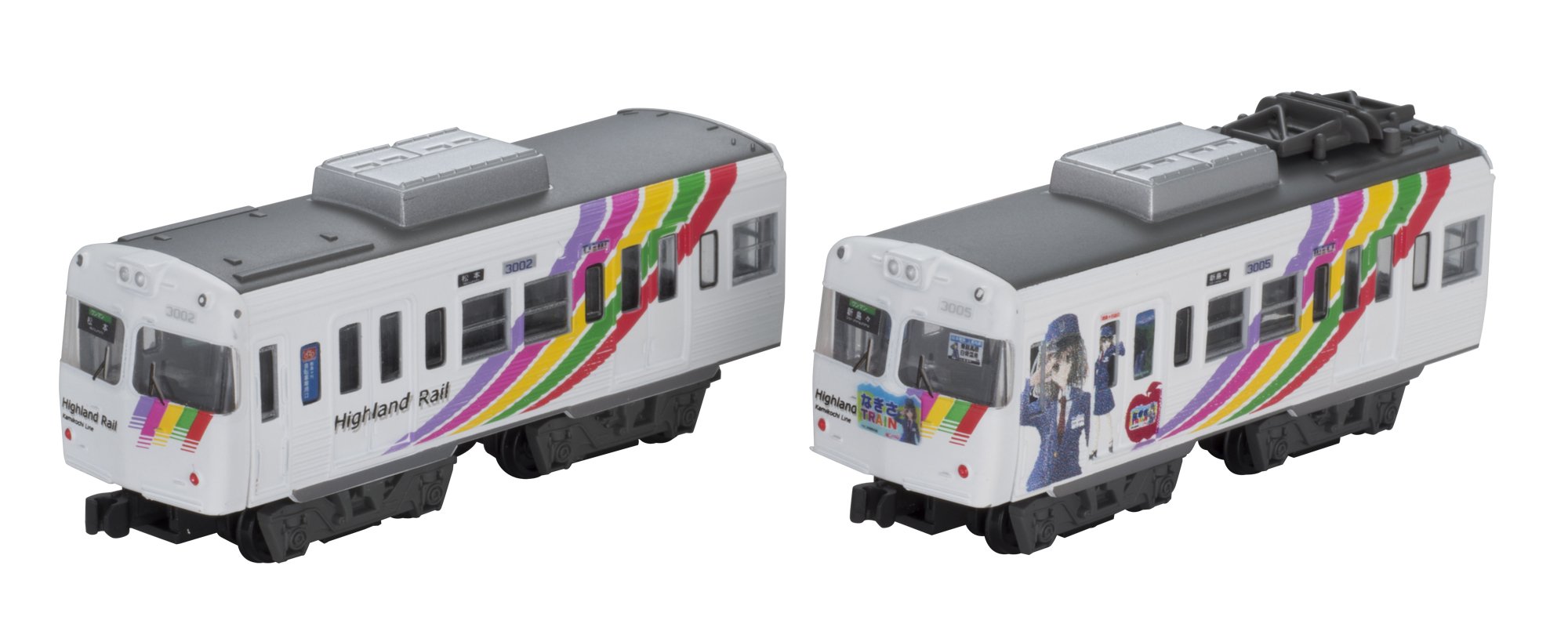 BANDAI B-Train Shorty Alpico Traffic Type 3000 'Nagisa Train' 2 Cars Set N Scale- Japan Figure Store - #1 Bring To You The Best Japanese Goods