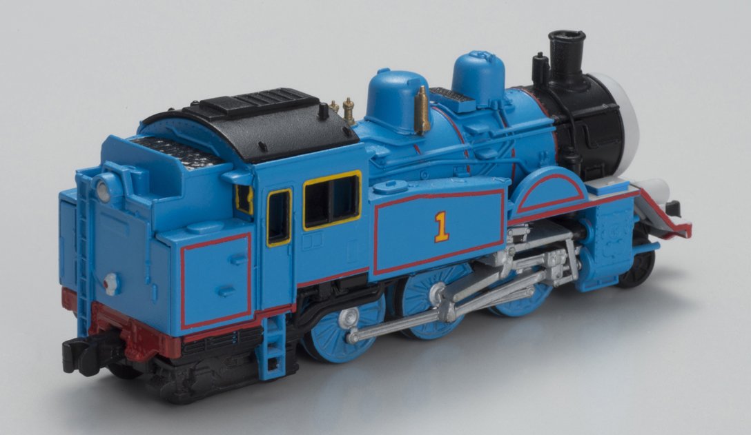 BANDAI B-Train Shorty Oigawa Railway Thomas & Passenger Cars 3 Cars Set N Scale- Japan Figure Store - #1 Bring To You The Best Japanese Goods