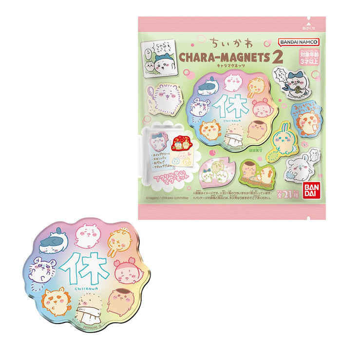 Bandai Japan Chikawa Character Magnets 2 (14Pcs) Candy Toy Chewing Gum- Japan Figure Store - #1 Bring To You The Best Japanese Goods