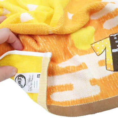 MARUSHIN Demon Slayer: Kimetsu No Yaiba Face Towel 'Agatsuma Zenitsu'- Japan Figure Store - #1 Bring To You The Best Japanese Goods