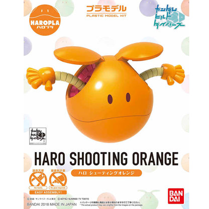 Bandai Haropla Haro Shooting Orange Plastic Model Kit Gundam Build Divers