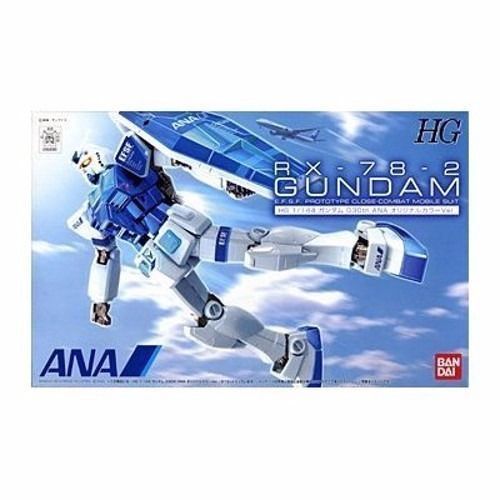 Bandai Hg 1/144 Rx-78-2 Gundam Ver G30th Ana Original Color Model Kit Japan - Japan Figure
