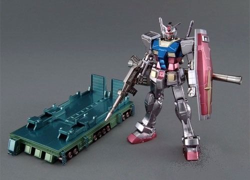 Bandai Hg 1/144 Rx-78-2 Gundam Ver G30th & Trailer Truck Plastic Model Kit- Japan Figure Store - #1 Bring To You The Best Japanese Goods