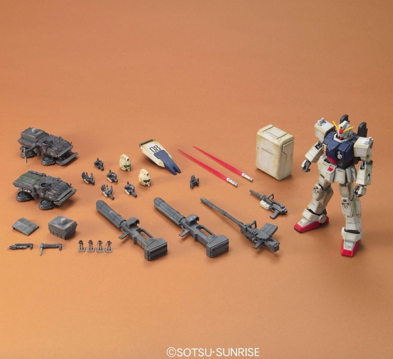 Bandai Hg U.c. Hard Graph 1/144 Rx-79g Gundam The Ground War Set Model Kit- Japan Figure Store - #1 Bring To You The Best Japanese Goods