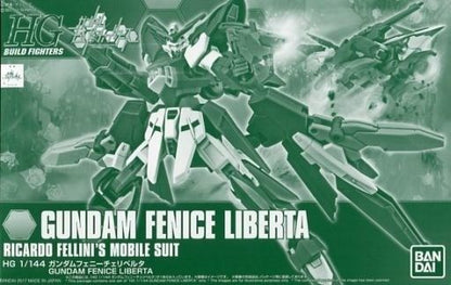 Bandai Hgbf 1/144 Gundam Fenice Liberta Model Kit Gundam Build Fighters - Japan Figure