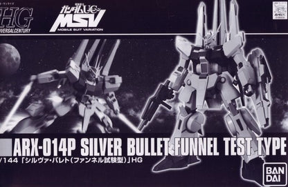 Bandai Hguc 1/144 Arx-014p Silver Bullet Funnel Test Type Model Kit Japan- Japan Figure Store - #1 Bring To You The Best Japanese Goods
