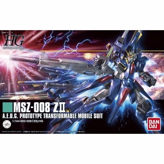 Bandai Hguc 1/144 Msz-008 Zii Plastic Model Kit Mobile Suit Z Gundam- Japan Figure Store - #1 Bring To You The Best Japanese Goods