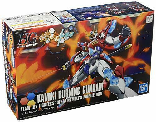 Bandai Kamiki Burning Gundam Hgbf 1/144 Gunpla Model Kit - Japan Figure