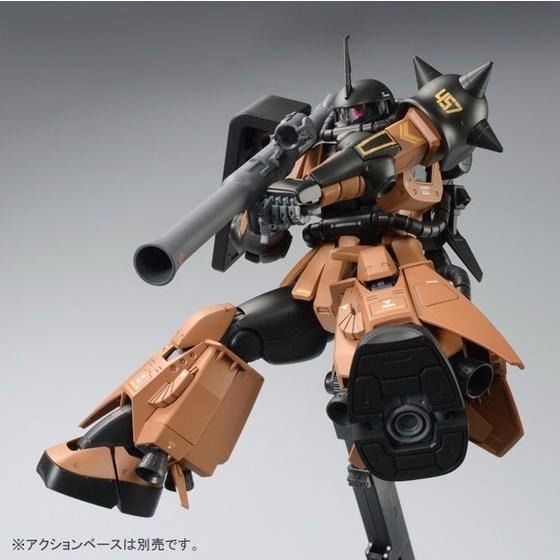 Bandai Mg 1/100 Ms-06r-2 Zaku Ii Gabby Hazard's Custom Plastic Model Kit- Japan Figure Store - #1 Bring To You The Best Japanese Goods
