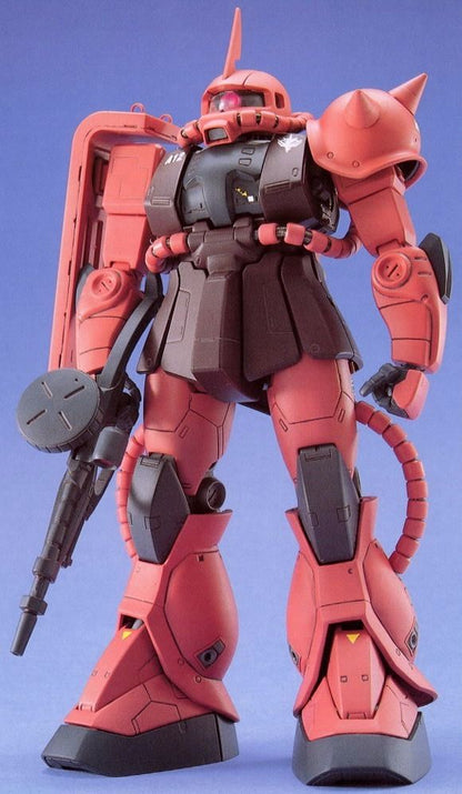 Bandai Mg 1/100 Ms-06s Zaku Ii Char's Custom Plastic Model Kit Gundam- Japan Figure Store - #1 Bring To You The Best Japanese Goods