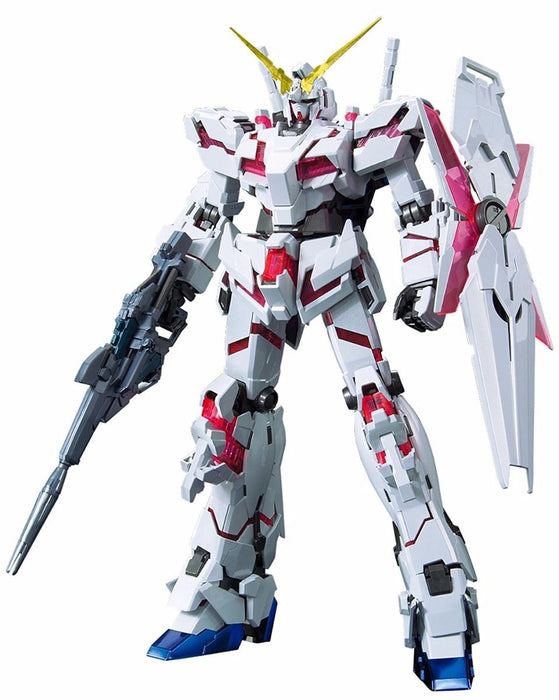 Bandai Mg 1/100 Rx-0 Unicorn Gundam Red/green Twin Frame Edition Titanium Finish- Japan Figure Store - #1 Bring To You The Best Japanese Goods