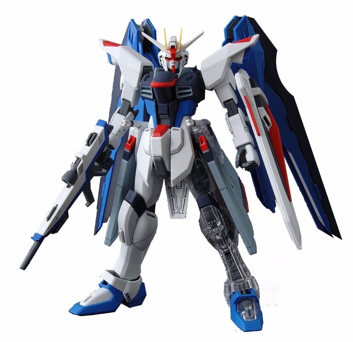 Bandai Mg 1/100 Zgmf-x10a Freedom Gundam With Extend Clear Parts Model Kit- Japan Figure Store - #1 Bring To You The Best Japanese Goods