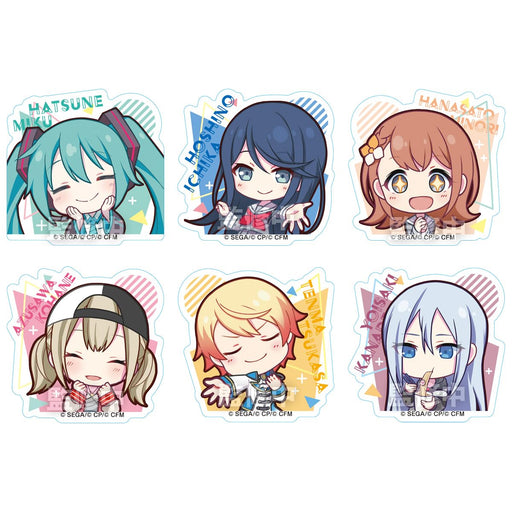 Bandai Project Sekai Colorful Stage Feat. Hatsune Miku Sticker Gummies 12Pcs Box- Japan Figure Store - #1 Bring To You The Best Japanese Goods