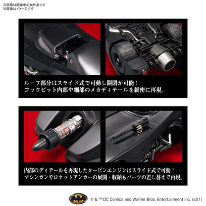 BANDAI Batmobile 1/35 Batman Ver. Plastic Model- Japan Figure Store - #1 Bring To You The Best Japanese Goods
