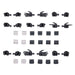 Bandai Spirits 1/144 Scale 30Mm Option Set 12 - Plastic Hand Parts with Multi-Joint Model- Japan Figure Store - #1 Bring To You The Best Japanese Goods