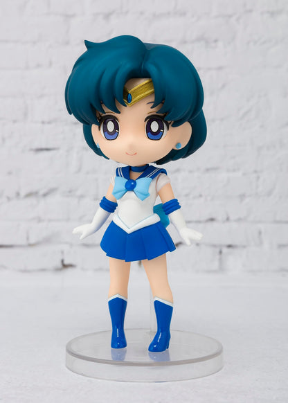 Bandai Spirits Figuarts Mini Sailor Moon Mercury 90mm PVC ABS Figure- Japan Figure Store - #1 Bring To You The Best Japanese Goods