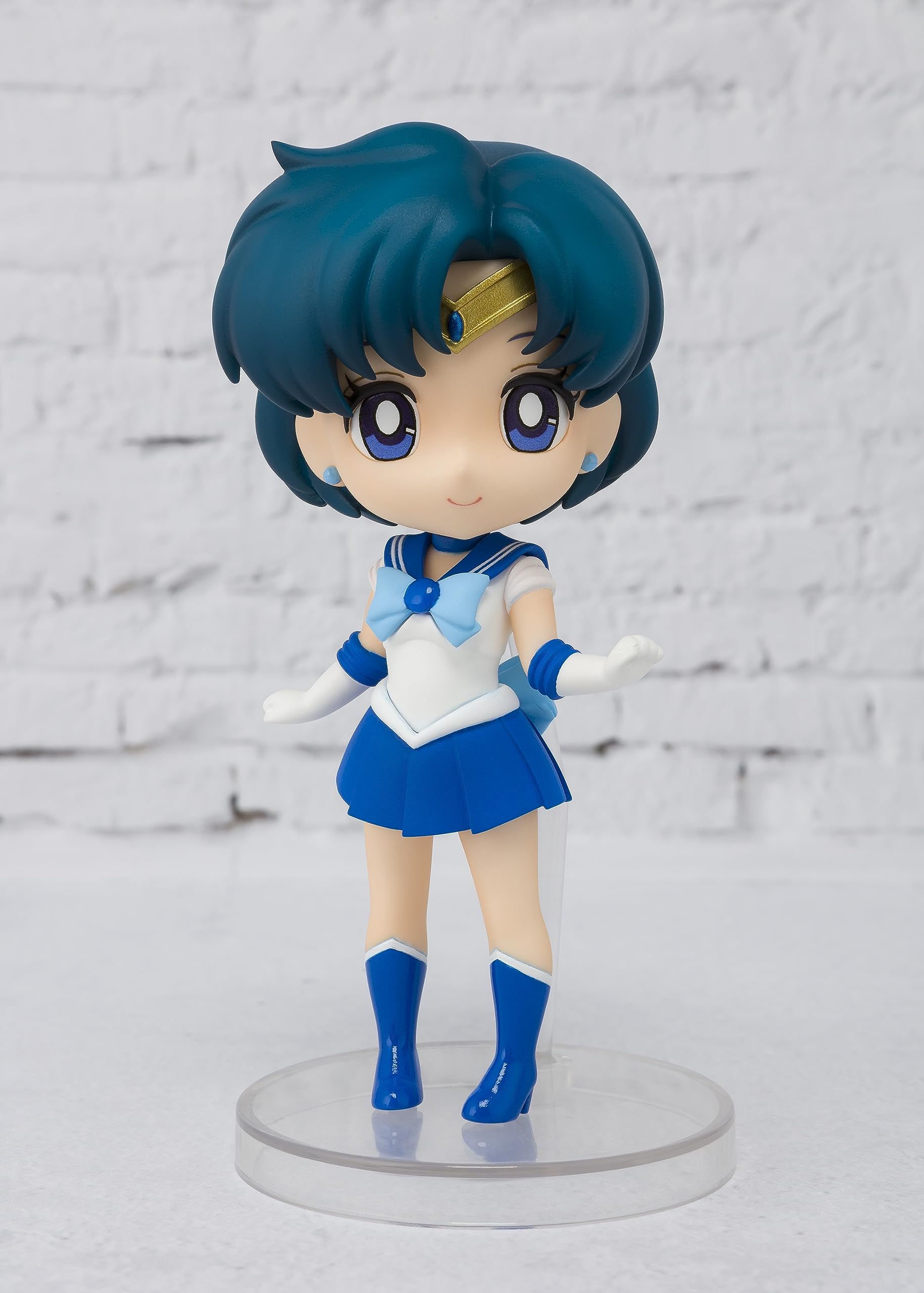 Bandai Spirits Figuarts Mini Sailor Moon Mercury 90mm PVC ABS Figure- Japan Figure Store - #1 Bring To You The Best Japanese Goods