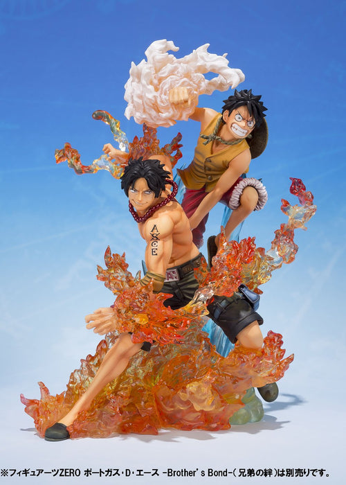 Bandai Spirits One Piece Figuarts Zero Portgas D. Ace Brother's Bond 155mm Painted Figure- Japan Figure Store - #1 Bring To You The Best Japanese Goods