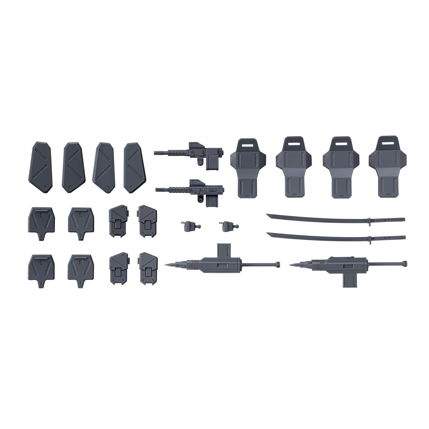 Bandai Spirits Hg 1/72 Scale Kyoukai Senki Weapon Set 5 Color-Coded Plastic Model- Japan Figure Store - #1 Bring To You The Best Japanese Goods