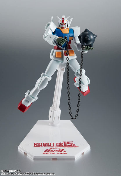 Bandai Spirits RX-78-2 Gundam - Robot Spirits 15th Anniversary Edition 125mm Mobile Suit- Japan Figure Store - #1 Bring To You The Best Japanese Goods