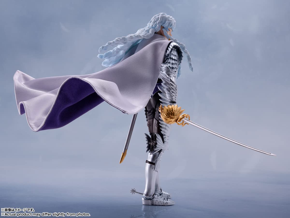 Bandai Spirits Sh Figuarts Berserk Griffith 155mm ABS PVC Cloth Figure- Japan Figure Store - #1 Bring To You The Best Japanese Goods