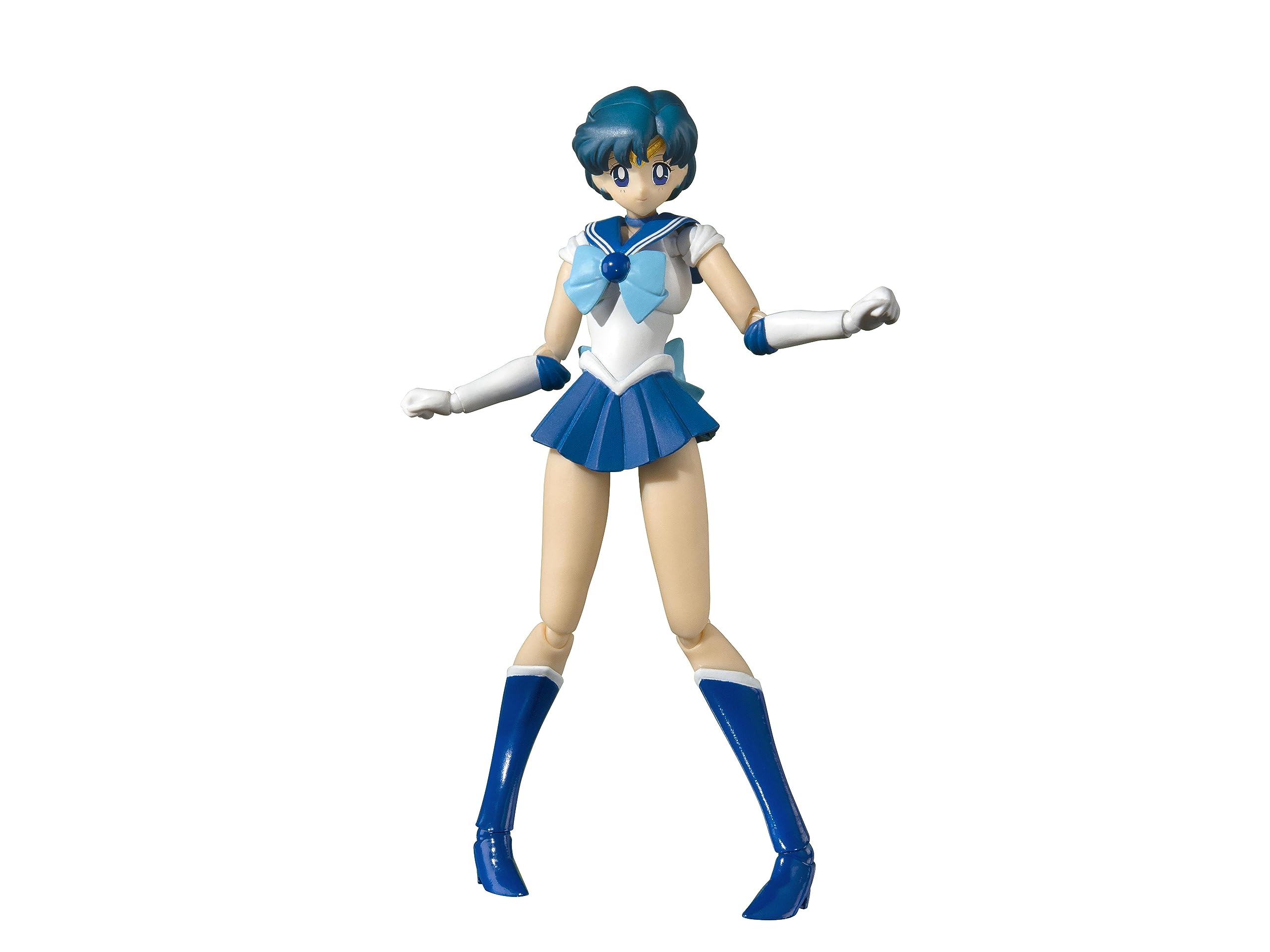 Bandai Spirits Sh Figuarts Sailor Moon Mercury 140mm PVC ABS Figure- Japan Figure Store - #1 Bring To You The Best Japanese Goods