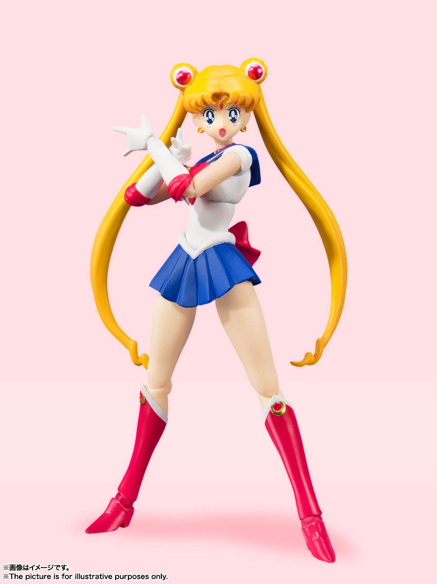 Bandai Spirits Sh Figuarts Sailor Moon AC Pvc&ABS 140Mm Figure- Japan Figure Store - #1 Bring To You The Best Japanese Goods