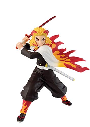 Banpresto Demon Slayer (Kimetsu No Yaiba): Kyojuro Rengoku Vibration Stars Japanese Figure- Japan Figure Store - #1 Bring To You The Best Japanese Goods