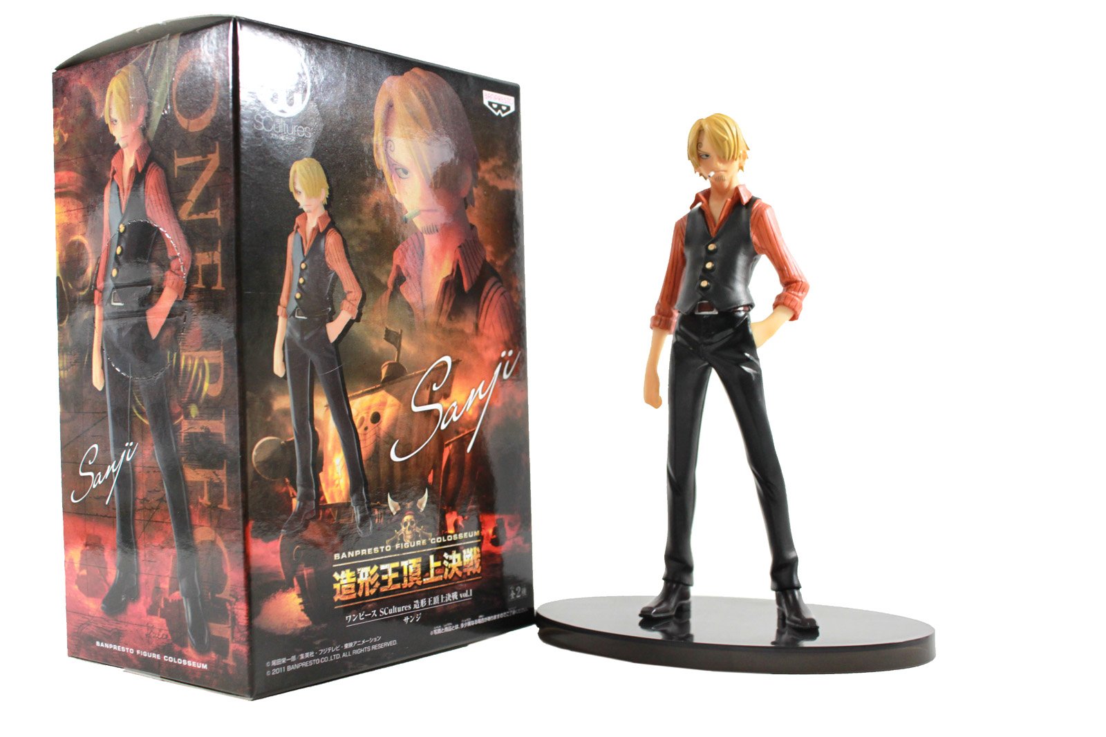 Banpresto One Piece Scultures Modeling King Summit Battle Vol.1 Sanji Japan Prize- Japan Figure Store - #1 Bring To You The Best Japanese Goods