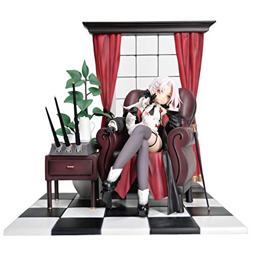 Tenbun Kadokawa Japan 1/7 Scale Vittorio Veneto Jet Black Oath Deluxe Pvc & Abs Figure- Japan Figure Store - #1 Bring To You The Best Japanese Goods