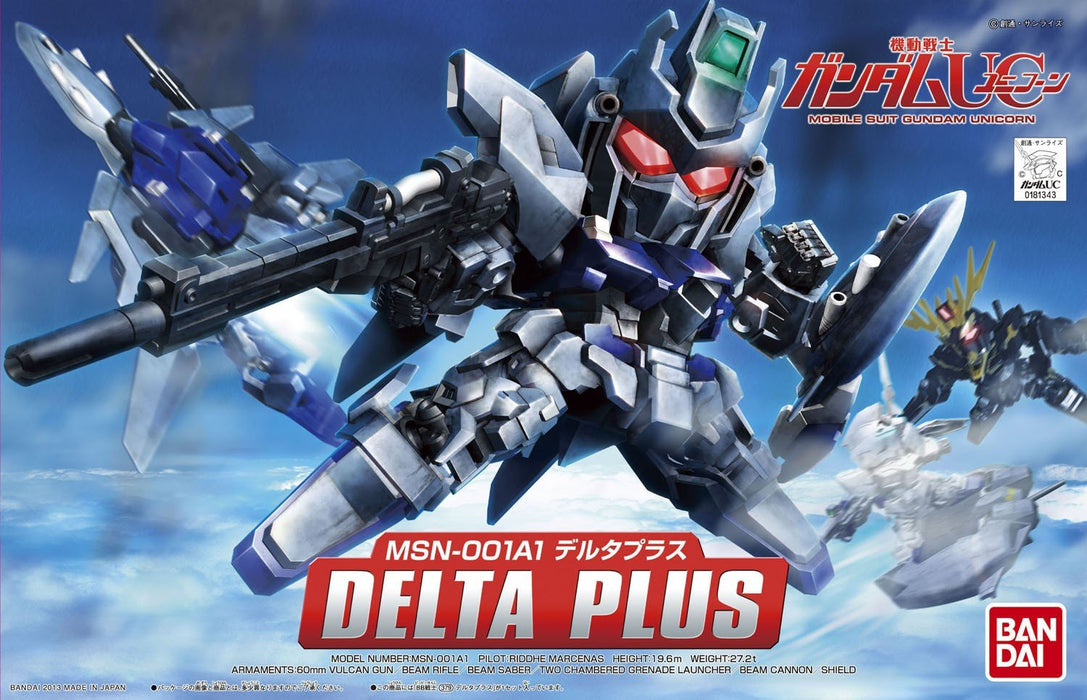 Bandai Spirits BB Senshi No.379 MSN-001A1 Delta Plus- Japan Figure Store - #1 Bring To You The Best Japanese Goods