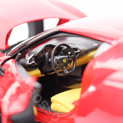 Kyosho 1/18 Ferrari 296 Gtb Red- Japan Figure Store - #1 Bring To You The Best Japanese Goods