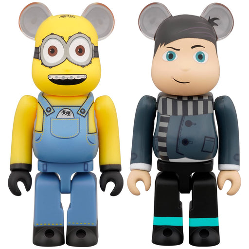 Be @ Rbrick Bearbrick Otto Young Gru 100% Otto Young Glue 2Pack Each Height Is About 70Mm Non-Scale Painted Finished Product Figure- Japan Figure Store - #1 Bring To You The Best Japanese Goods