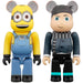 Be @ Rbrick Bearbrick Otto Young Gru 100% Otto Young Glue 2Pack Each Height Is About 70Mm Non-Scale Painted Finished Product Figure- Japan Figure Store - #1 Bring To You The Best Japanese Goods