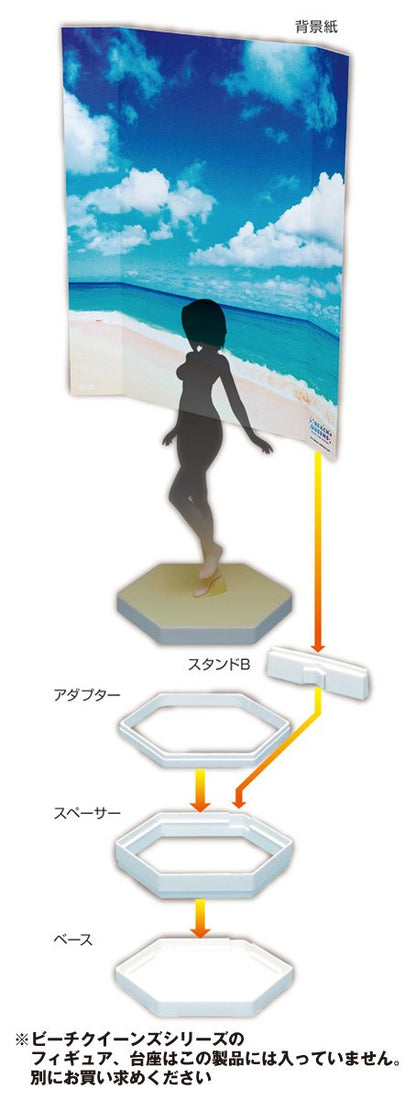Wave Beach Queens Exclusive Expansion Base Set Japanese Completed Non-Scale Figure- Japan Figure Store - #1 Bring To You The Best Japanese Goods