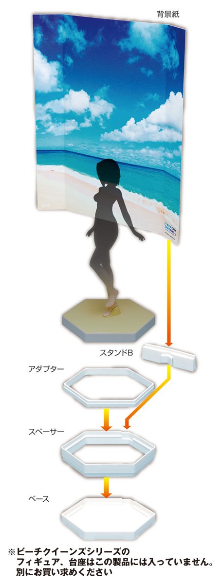 Wave Beach Queens Exclusive Expansion Base Set Japanese Completed Non-Scale Figure- Japan Figure Store - #1 Bring To You The Best Japanese Goods