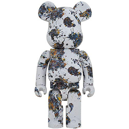 Bearbrick Jackson Pollock 1000% 700mm Medicom Toy- Japan Figure Store - #1 Bring To You The Best Japanese Goods