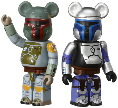 Bearbrick Star Wars 2 Pack Jango Fett (Tm) Boba Fett (Tm) Height Approx 70Mm Painted Finished Figure- Japan Figure Store - #1 Bring To You The Best Japanese Goods