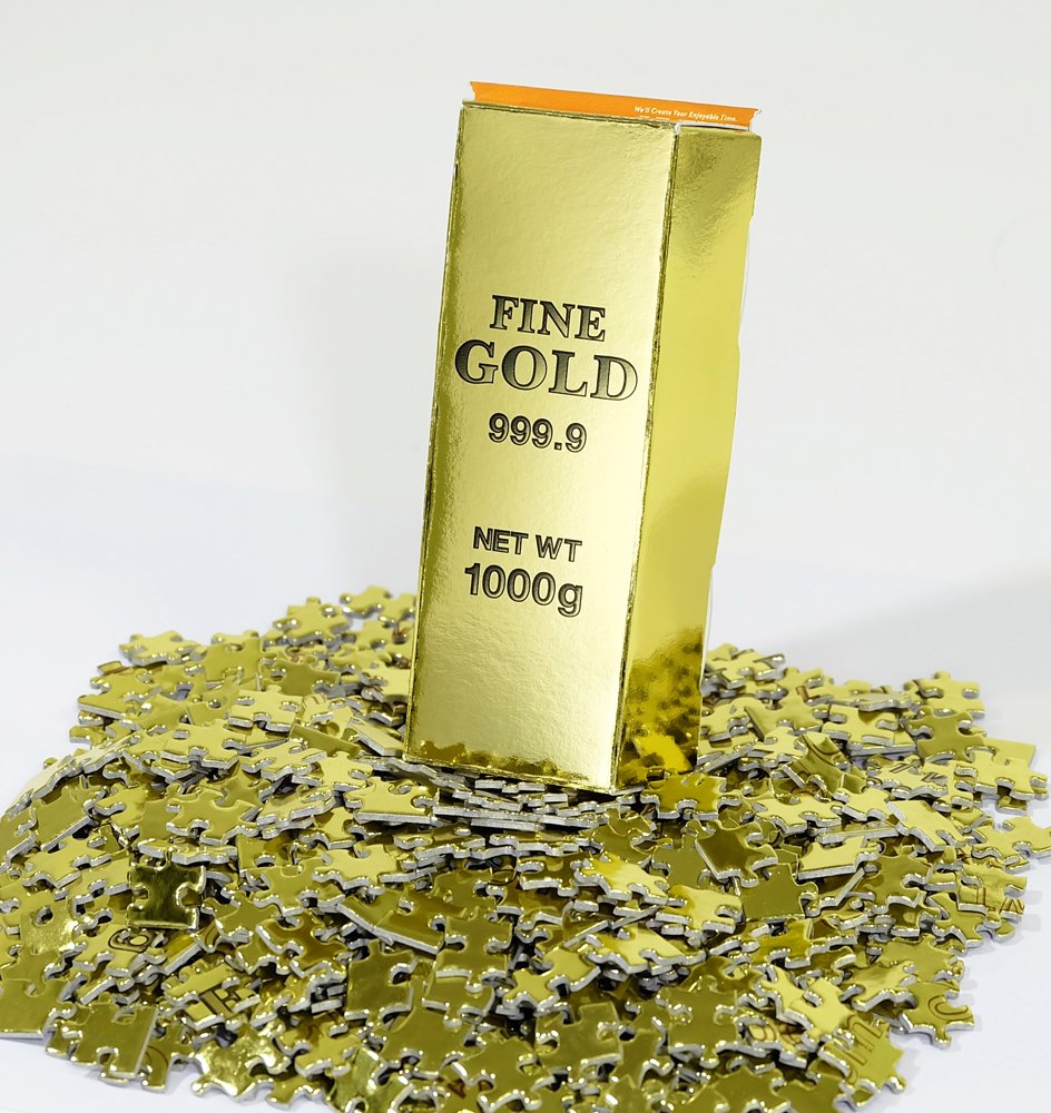 Beverly Jigsaw Puzzle M108-204 Gold Hell (108 S-Pieces) Small Piece Puzzles- Japan Figure Store - #1 Bring To You The Best Japanese Goods