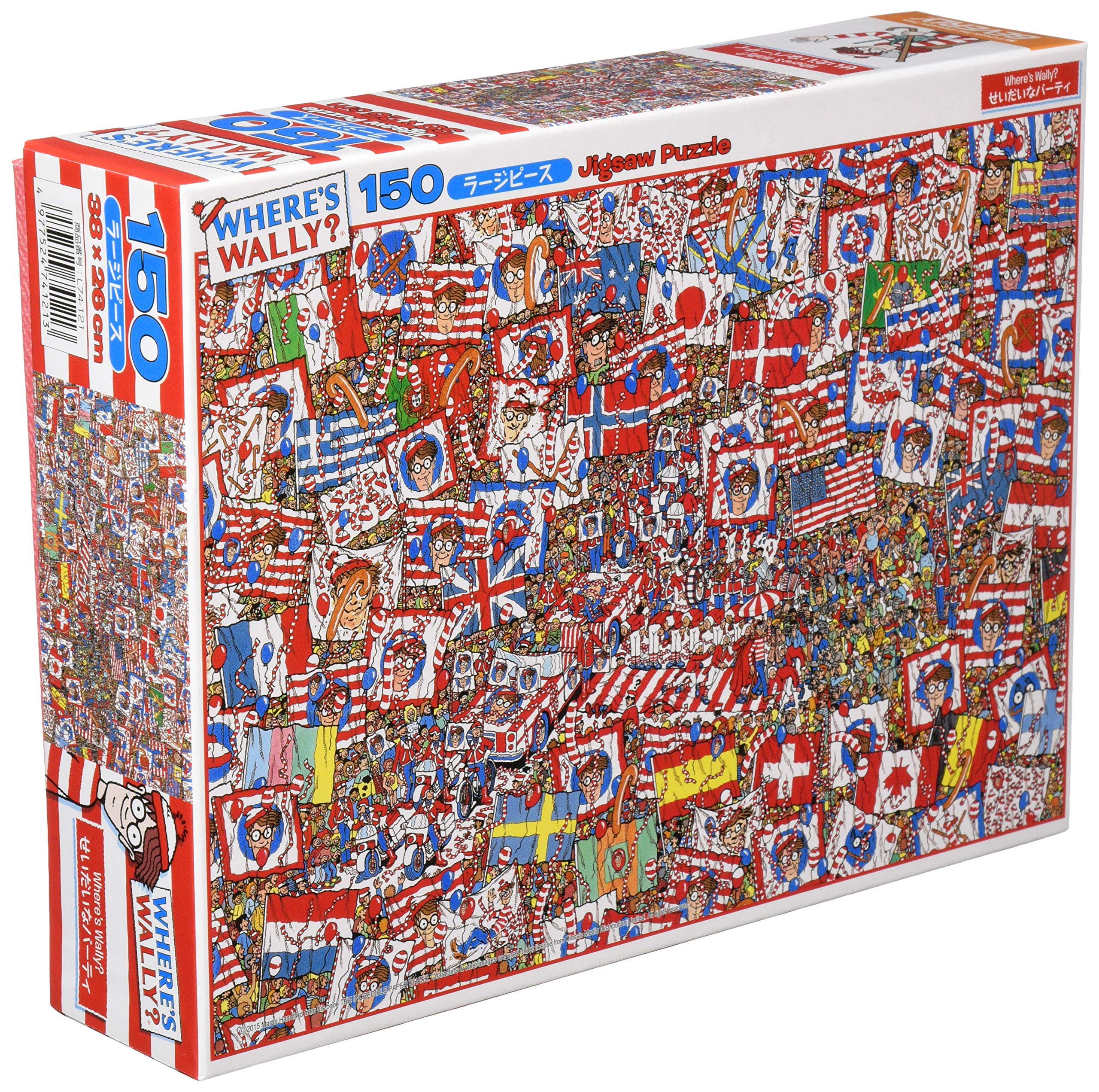 Beverly Jigsaw Puzzle 150 Large Piece Where's Wally? Seidaina Party L74-121 Puzzle Game- Japan Figure Store - #1 Bring To You The Best Japanese Goods