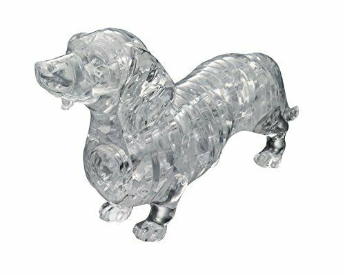 Beverly 41 Piece Crystal Puzzle Dachshund / Clear - Japan Figure