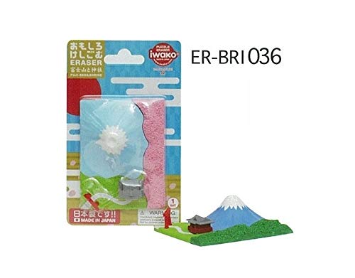 Iwako Funny Eraser Mount Fuji Shrine Japan | Blister Pack- Japan Figure Store - #1 Bring To You The Best Japanese Goods