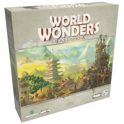 Hobby Japan Board Game World Wonders Japanese Version- Japan Figure Store - #1 Bring To You The Best Japanese Goods