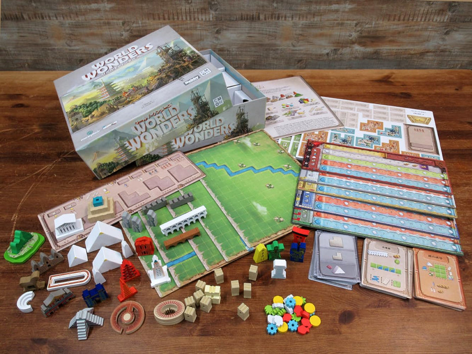 Hobby Japan Board Game World Wonders Japanese Version- Japan Figure Store - #1 Bring To You The Best Japanese Goods