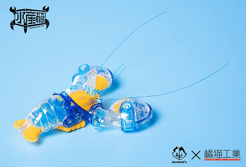 Boston Lobster Crystal Blue Non-Scale Assembled Plastic Model- Japan Figure Store - #1 Bring To You The Best Japanese Goods