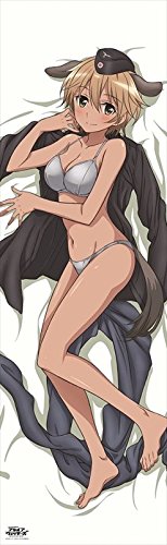 Brave Witches Waltrud Krupinski Chara-Ani Dakimakura Cover- Japan Figure Store - #1 Bring To You The Best Japanese Goods