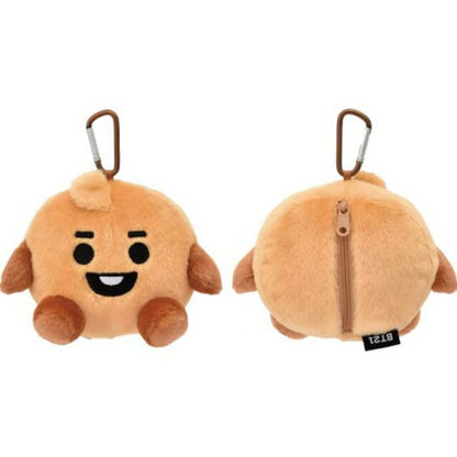 Ensky BT21 Baby Shooky Multi Pouch - Compact 3-Pack Storage Accessory- Japan Figure Store - #1 Bring To You The Best Japanese Goods