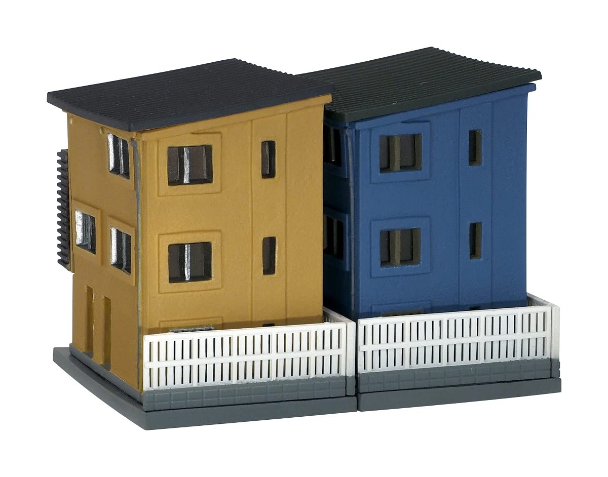 TOMYTEC - - Building 017-5 Contemporary Townhouses B5 - N Scale- Japan Figure Store - #1 Bring To You The Best Japanese Goods