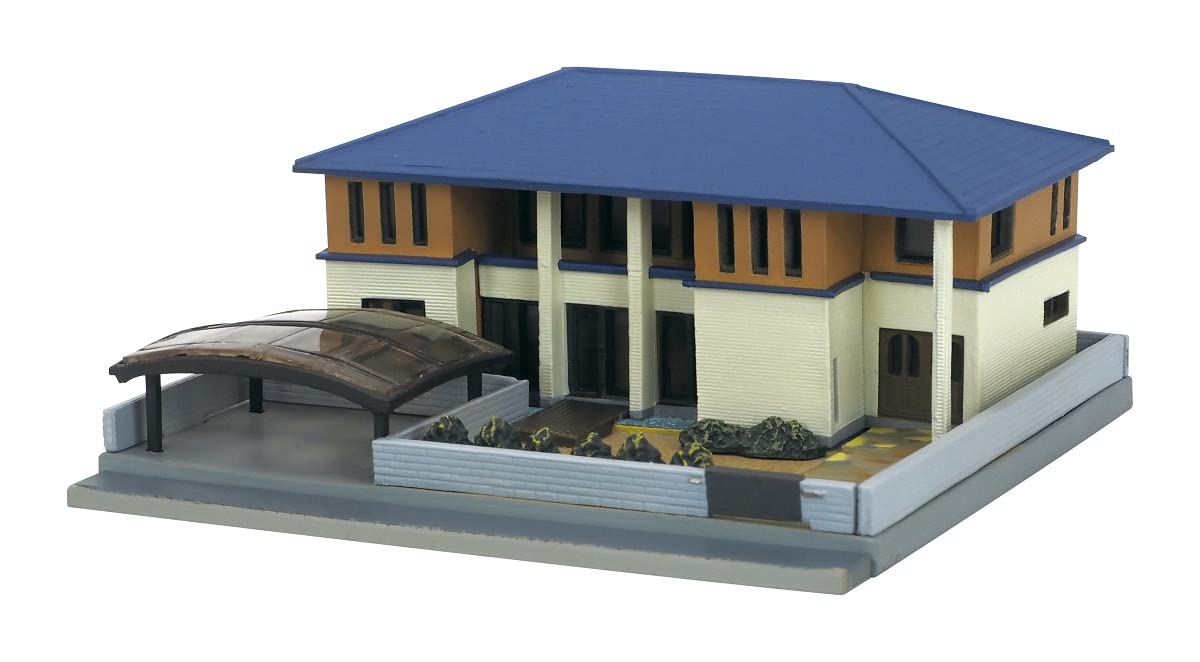 TOMYTEC Building 013-4 Modern House C4 N Scale- Japan Figure Store - #1 Bring To You The Best Japanese Goods